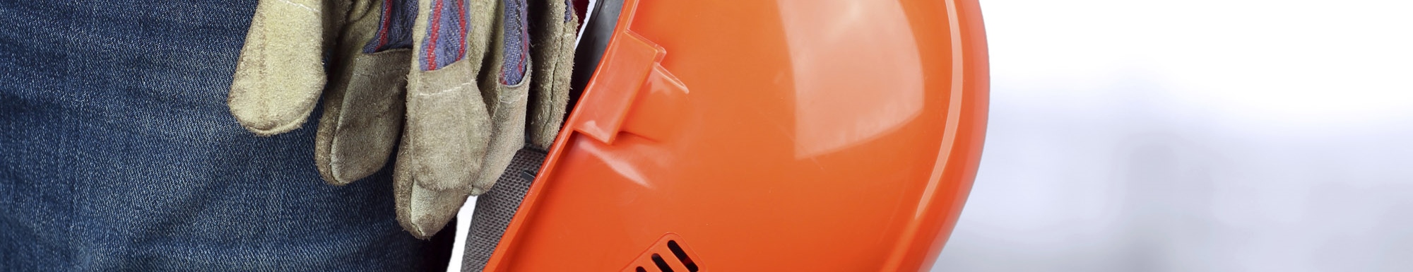 Worker in a construction site